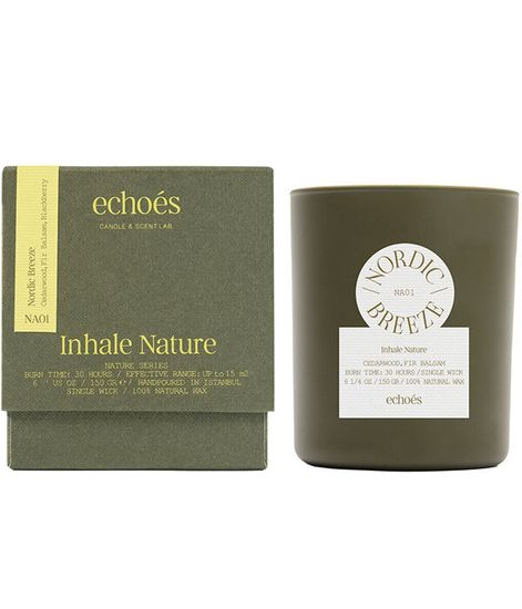 Nordic Breeze, свеча Inhale Nature collection, Echoes