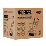 Электрическая снегоуборочная машина ESB-460, 2 кВт Denzel