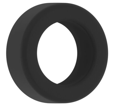 Чёрное эрекционное кольцо Cockring No.39 (Цвет: черный)