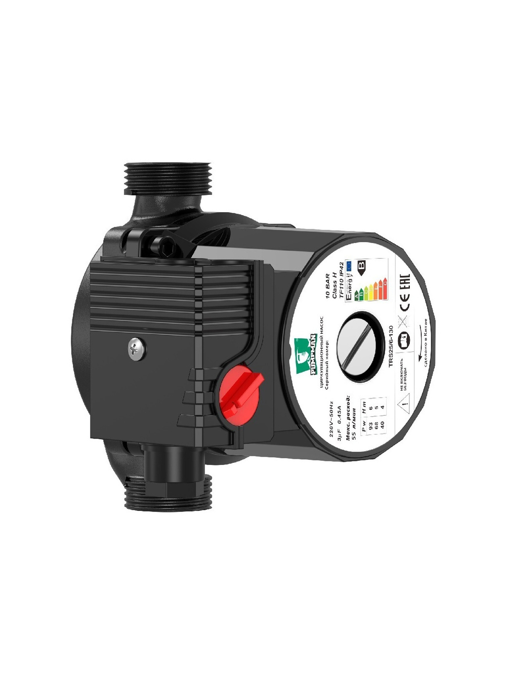 Насос циркуляционный PUMPMAN TRS25/6-130