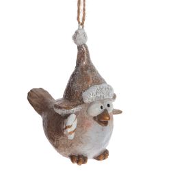 GAEM Изделие декоративное подвесное "Птичка", L7 W6 H9,5 см, 2в.