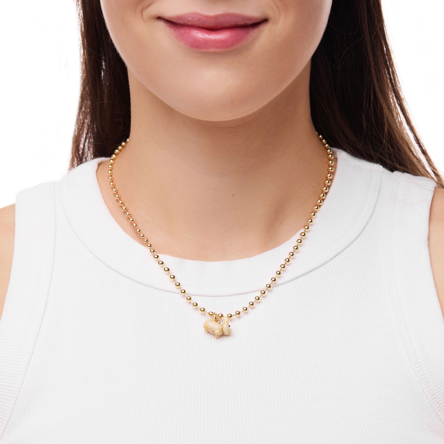 Колье Favorite Fluffy Necklace - Fawn Cat