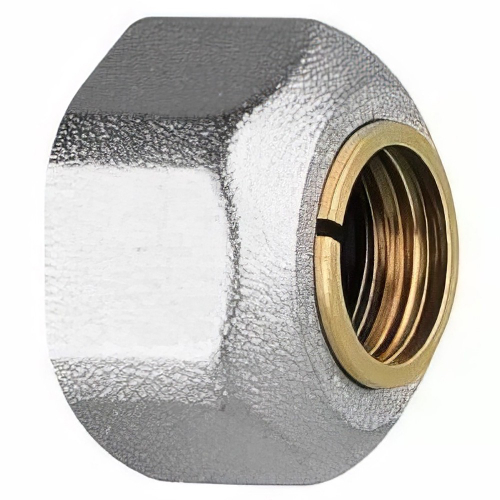 Зажимной адаптер евроконус PE-Xa латунь ВР 15CU-3/4" с ВН резьбой (USYSTEMS) уп. 50 шт (1135966)