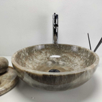 Раковина из оникса Bowl Grey Medium TinLip BO-60987 45*45*15
