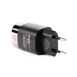 Сетевое зарядное устройство GoGadget CityPump 33W 1хUSB-C 1xUSB-A LCD (CH004)