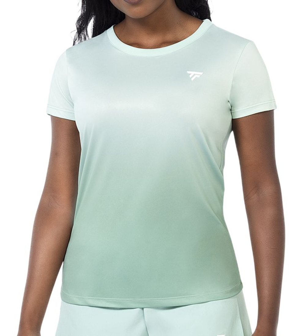 Женская теннисная футболка Tecnifibre Team X-Loop - sage