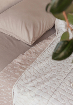 Простыня для укрывания 150x190 Luxberry Welness натуральный