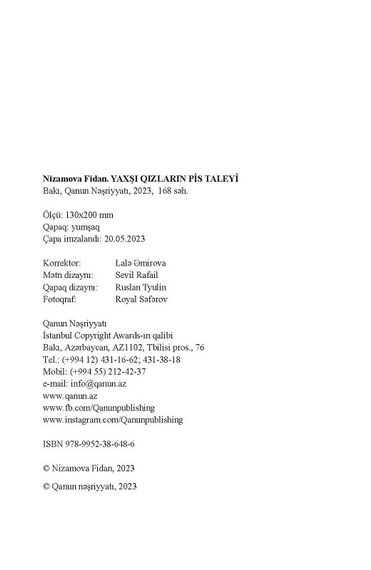 Yaxşı qızların pis taleyi