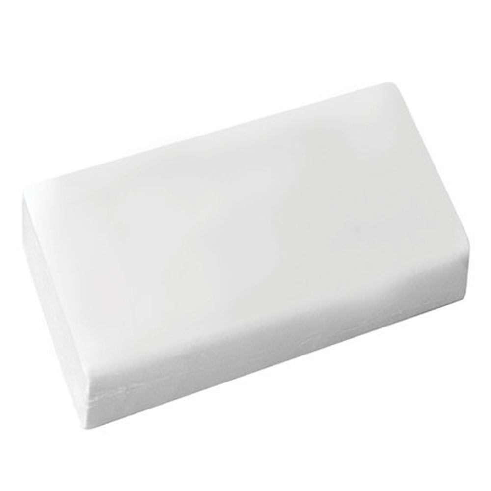 Пластилин скульптурный ОСТРОВ СОКРОВИЩ, белый, 1 кг, мягкий, 227472