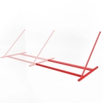 Секция продления 800 мм полки-кронштейна IF для колес, красная