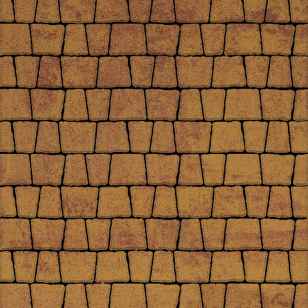 Тротуарная плитка АНТИК - Листопад гладкий Каир, комплект из 5 видов плит