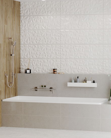 Полка-органайзер с двумя секциями Loco 60 (белый)