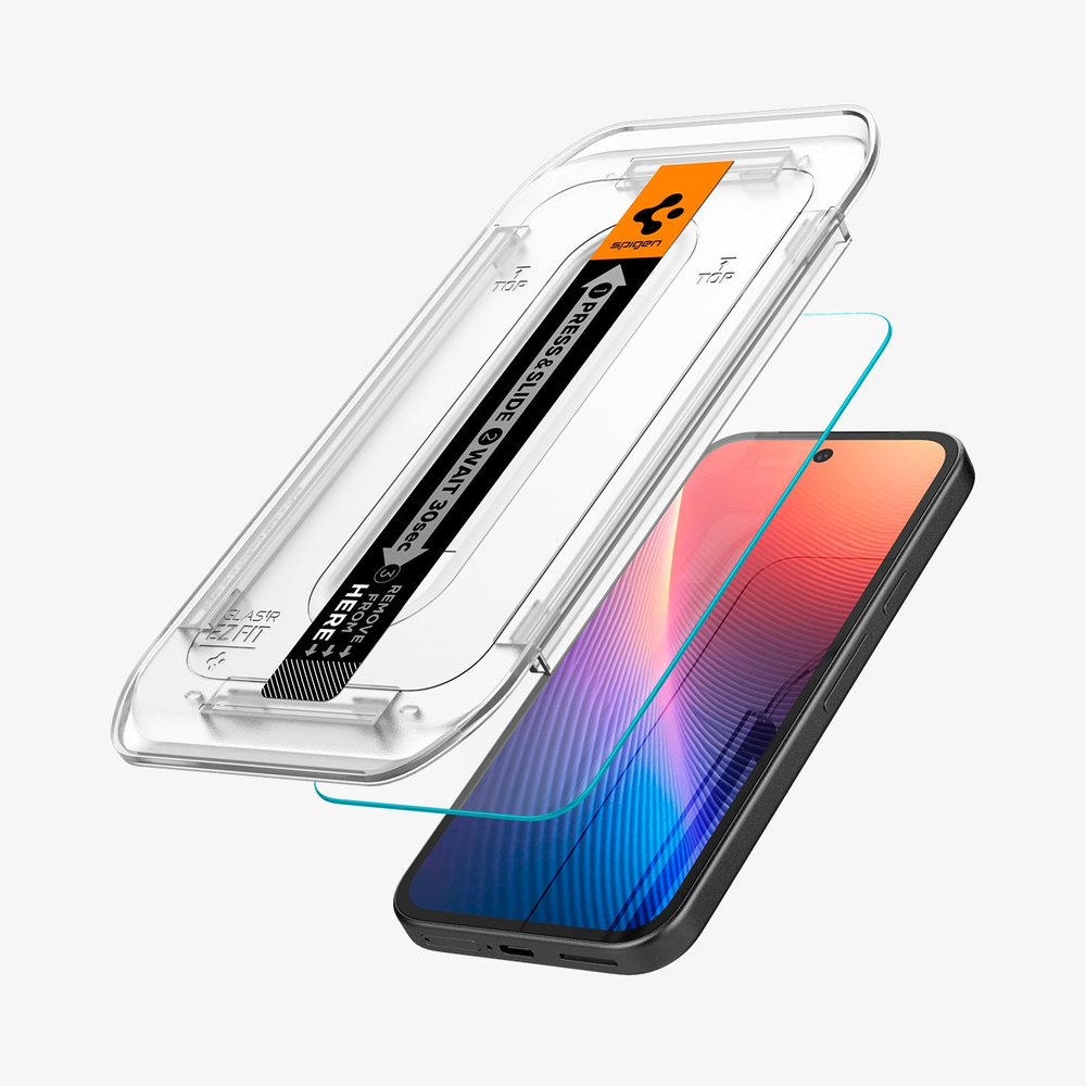 Стекло Spigen GLAS.TR ”EZ FIT” 2-PACK GOOGLE PIXEL 9A CLEAR