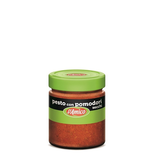 Песто из вяленых томатов 130 г, Pesto di pomodori secchi D'Amico 130 gr