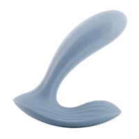 Голубой интерактивный вибратор для точки G Svakom Erica Dusty-Blue App-Controlled Wearable Vibrator SC015A-DB