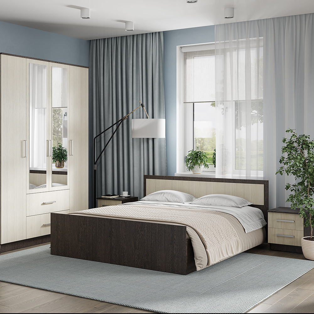 Кровать 1.4м LIGHT Фиеста