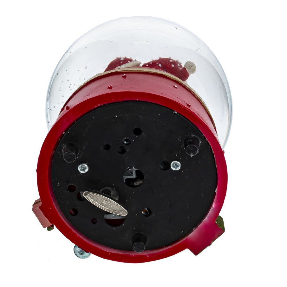 GAEM Фигурка декор в стекл шаре "Новый год" (вьюга), D10 см, L10 W10 H12,5 см