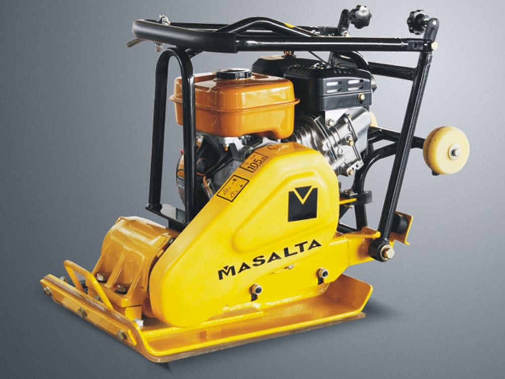 Виброплита бензиновая Masalta MSR60-4 - [62 кг / 10,5 кН / Honda GX160]