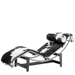 Кресло-шезлонг Chaise Lounge, натуральная шкура пони