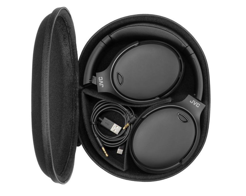 Наушники с гибридным шумоподавлением JVC HA-S100N-B-U. Цвет: Черный