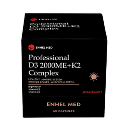 Витаминный комплекс D3 + K2 Enhel Med с биоперином
