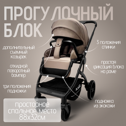 Модульная коляска BubaGO Lotta Thermo 3в1