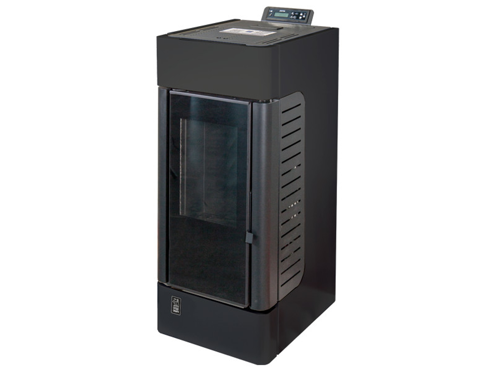 Воздухогрейный пеллетный камин ZOTA С12H22 black