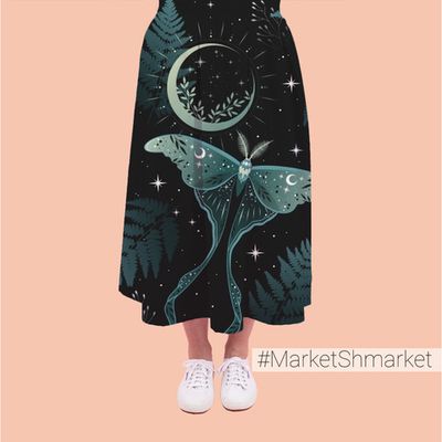 Юбка с принтом 