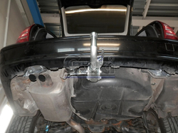 Фаркоп оцинкованный Galia M097A для Mercedes C-Class w203 седан / s203 универсал 2000-2007, Mercedes CLK 2002-2009(паспорт и сертификат в комплекте)(без электрики)
