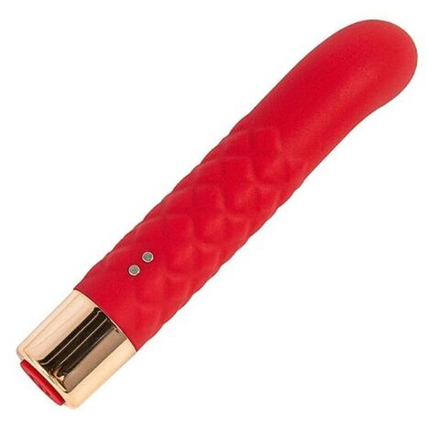 Вибратор для G-точки Boys of Toys, красный, 14,5 см