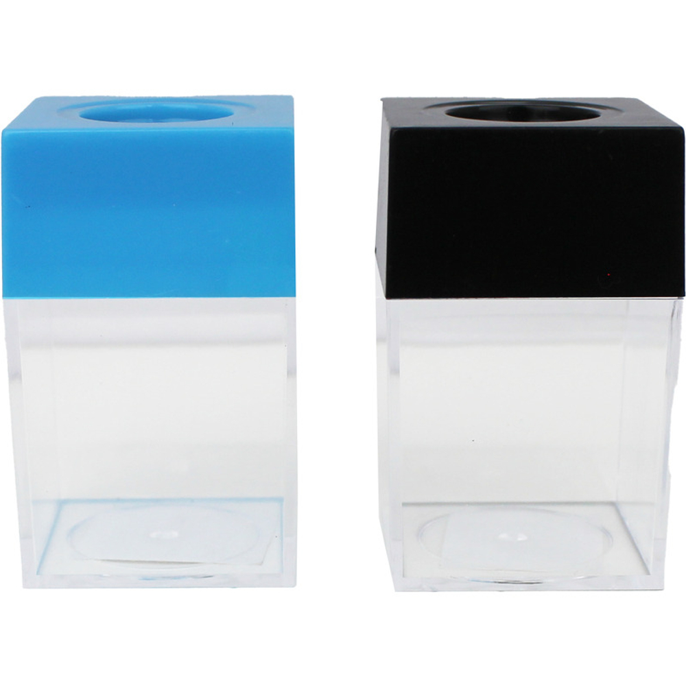 Скрепочница магнитная BASY "3044", ассорти