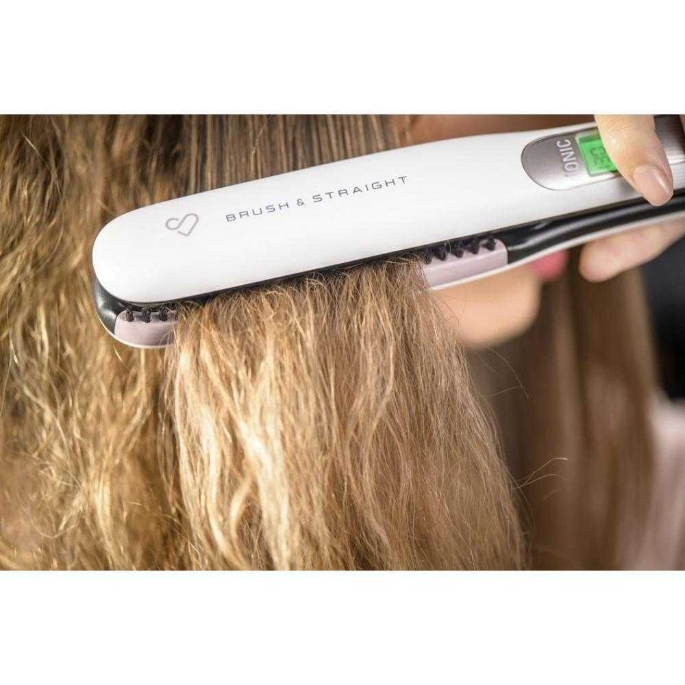 Выпрямитель для волос Rowenta Brush & Straight SF7510F0