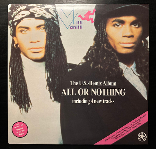 Milli Vanilli - All Or Nothing (Швеция 1989г.)