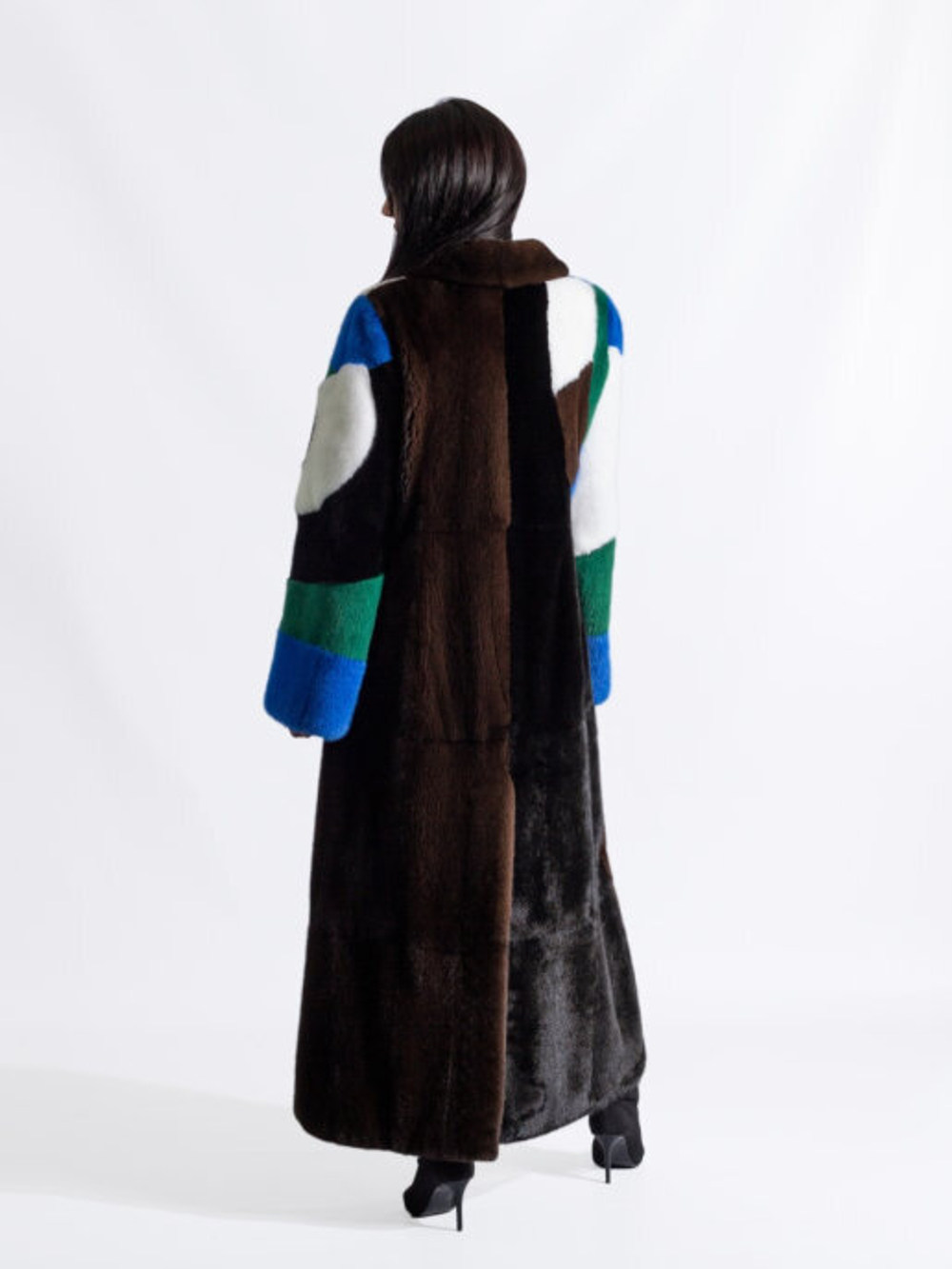 Шуба из норки