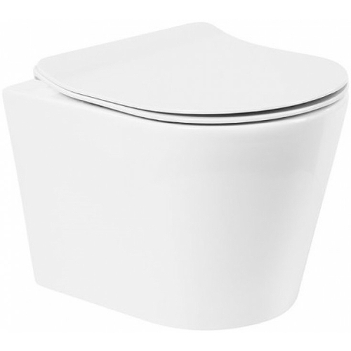 Унитаз BelBagno Flay-R BB053CHR подвесной без сиденья