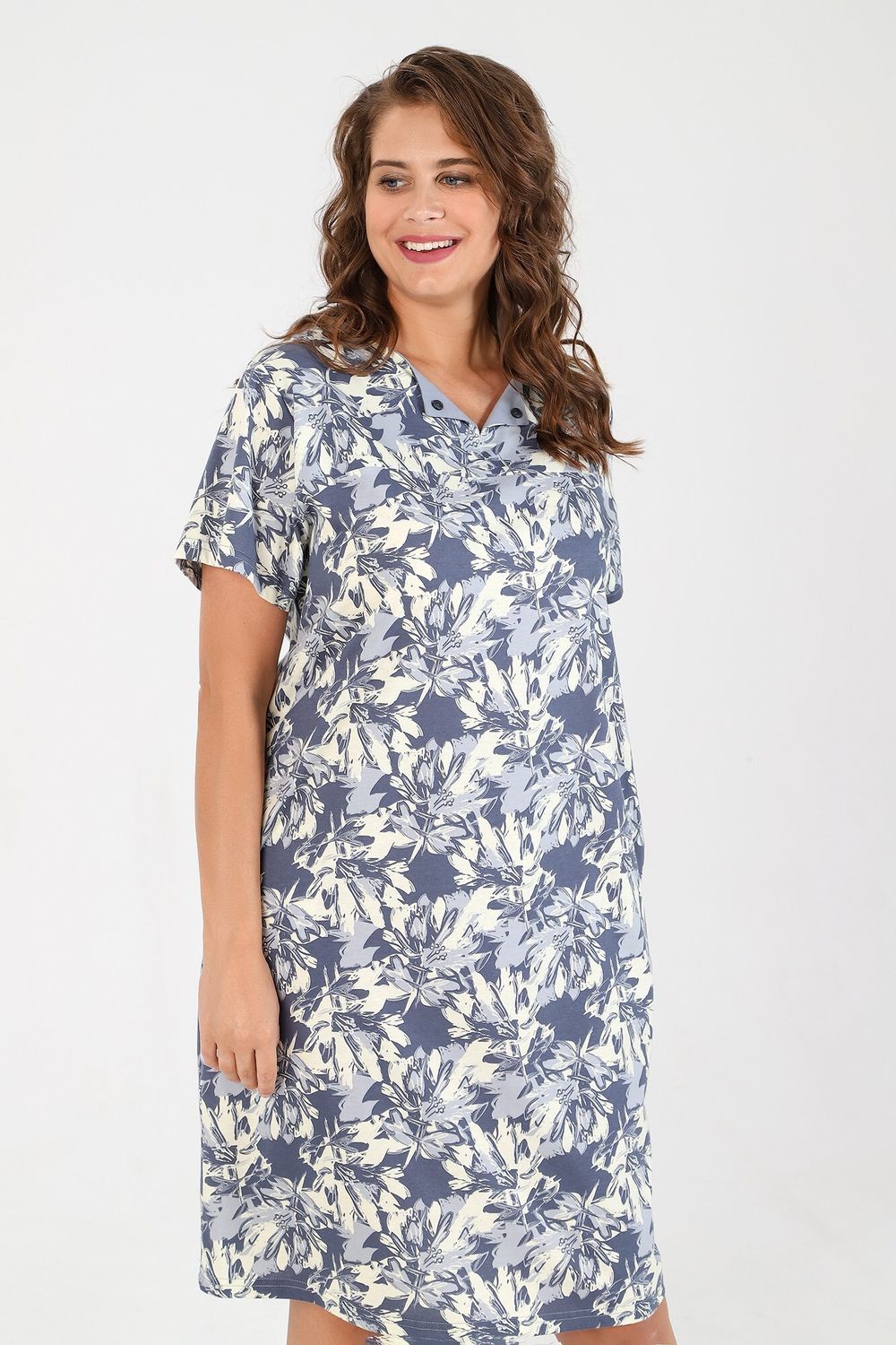 Туника Шармель-1 Виотекс СЕРЫЙ