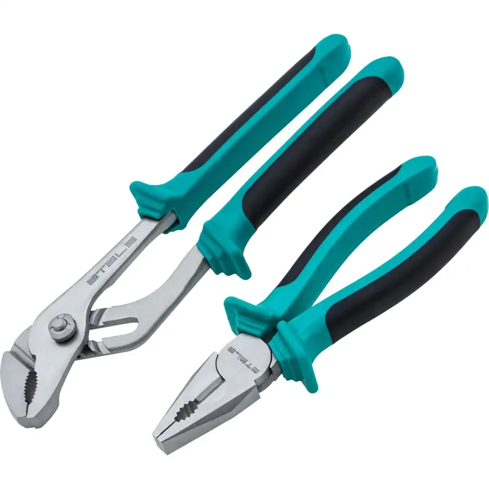 Набор инструментов, 1/2", 1/4", CrV, 76 предм.// STELS 14104