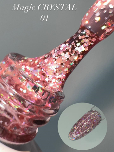 Гель-лак FOR YOU Magic Crystal № 01