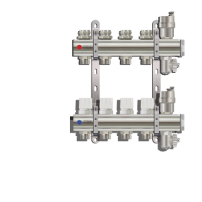 Кол.  группа  без расход.ЛАТУН 1" 3-вых.TIM 1/2