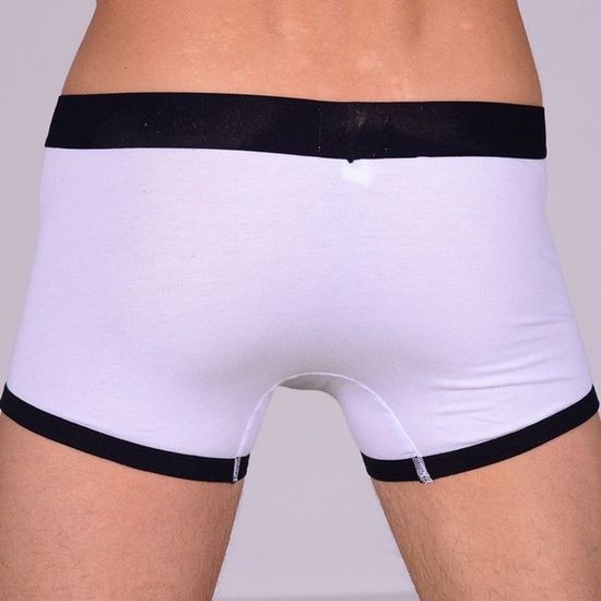 Мужские трусы боксеры белые Dolce Gabbana Classic Trunks