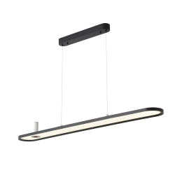 Светильник подвесной Crystal Lux CONTOUR SP45W LED BLACK