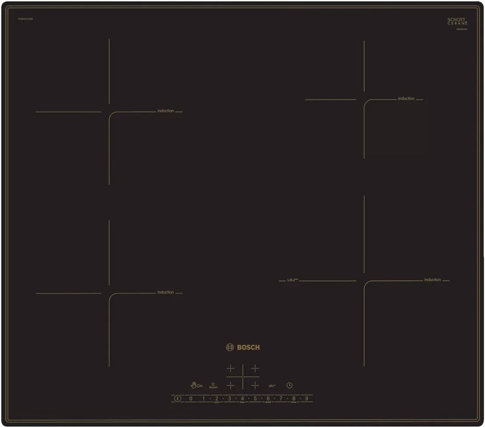 Индукционная варочная панель Bosch PIE611C5R