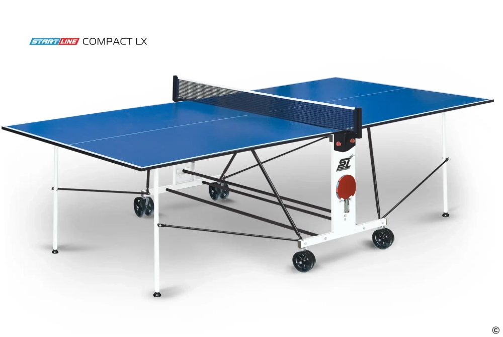 Стол теннисный START LINE COMPACT LX с сеткой