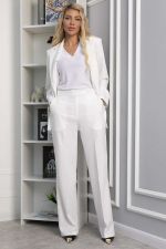 Брюки Брайн (белые) Б13888-33М LT Collection
