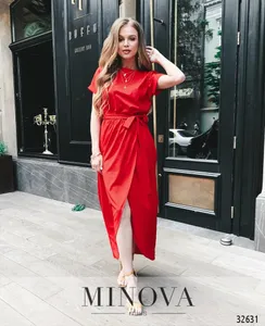 Платье 8609-красный Minova