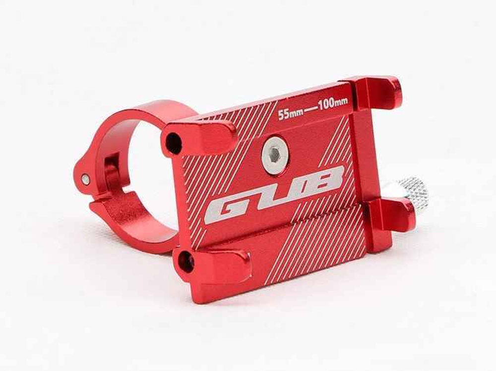 Держатель телефона КРАСНЫЙ для электросамокатов GUB G-81