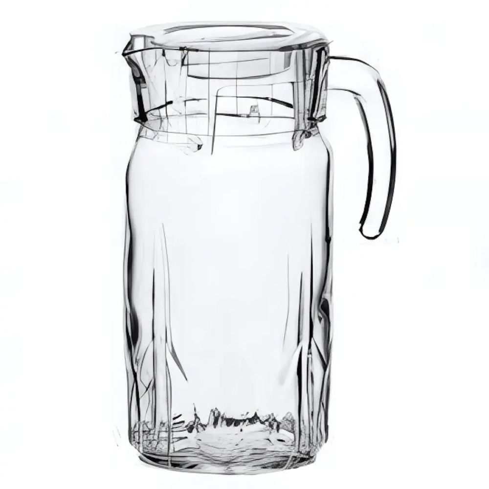 Кувшин 1500мл с крышкой «Карат» 43304SLB