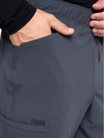 Джоггеры медицинские мужские Cherokee CK206A с внутренней кулиской, серый, M