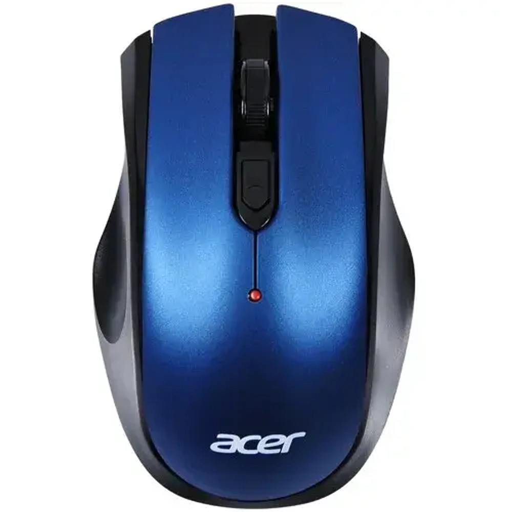 Мышь Acer OMR031 черный/синий оптич. 1600dpi беспров. USB 4but (ZL.MCEEE.008)