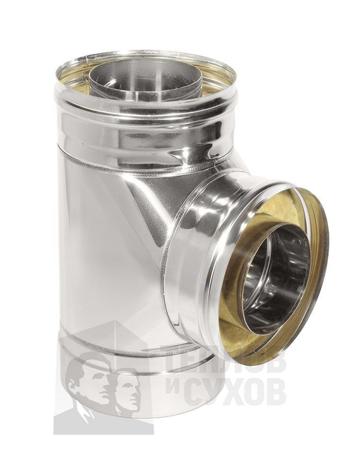 Тройник Термо 87* ТРТ-Р 316-0.5/304 D180/240 с хомутом